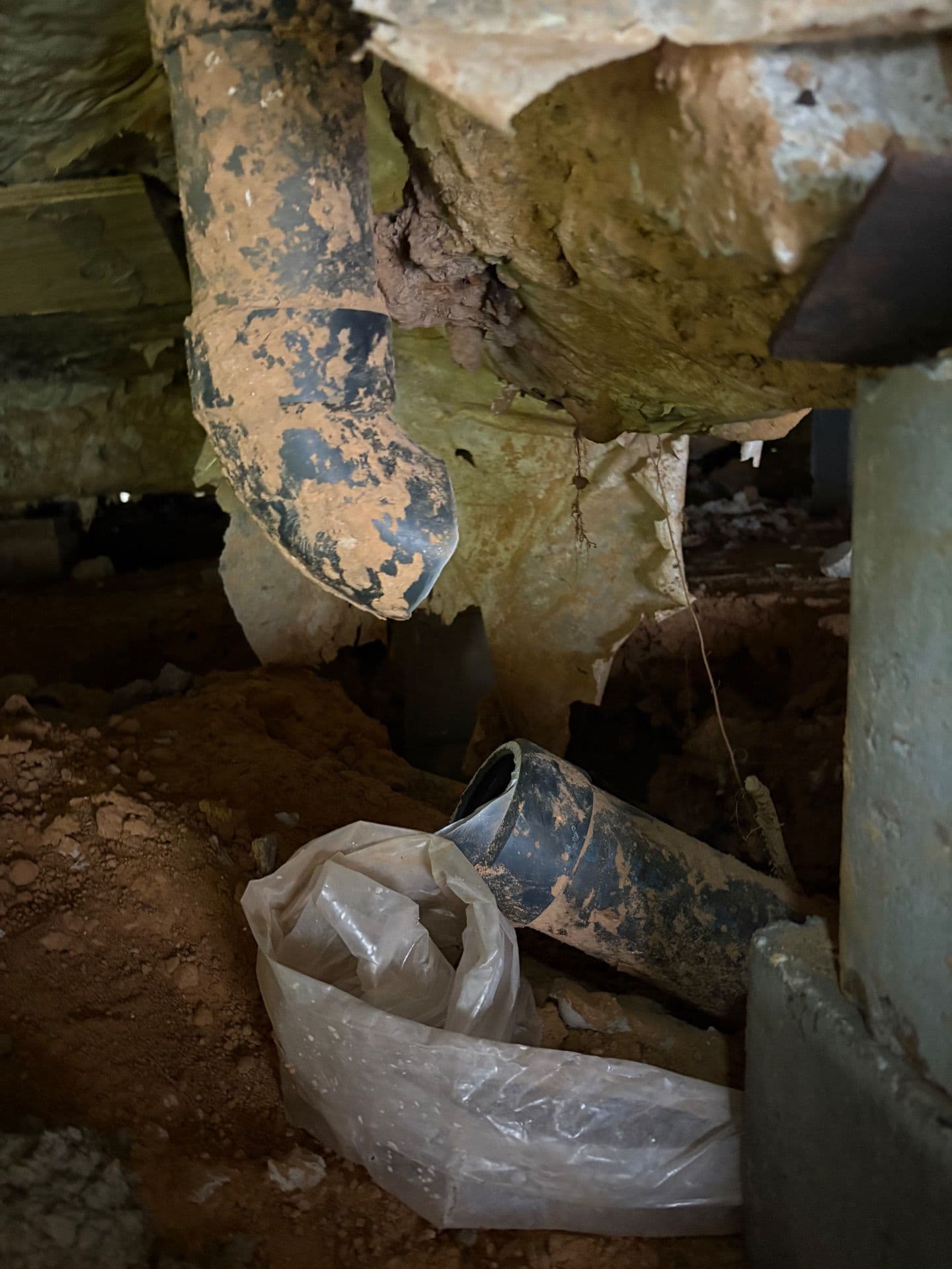 Crawl Space Discovery in Hitchcock TX