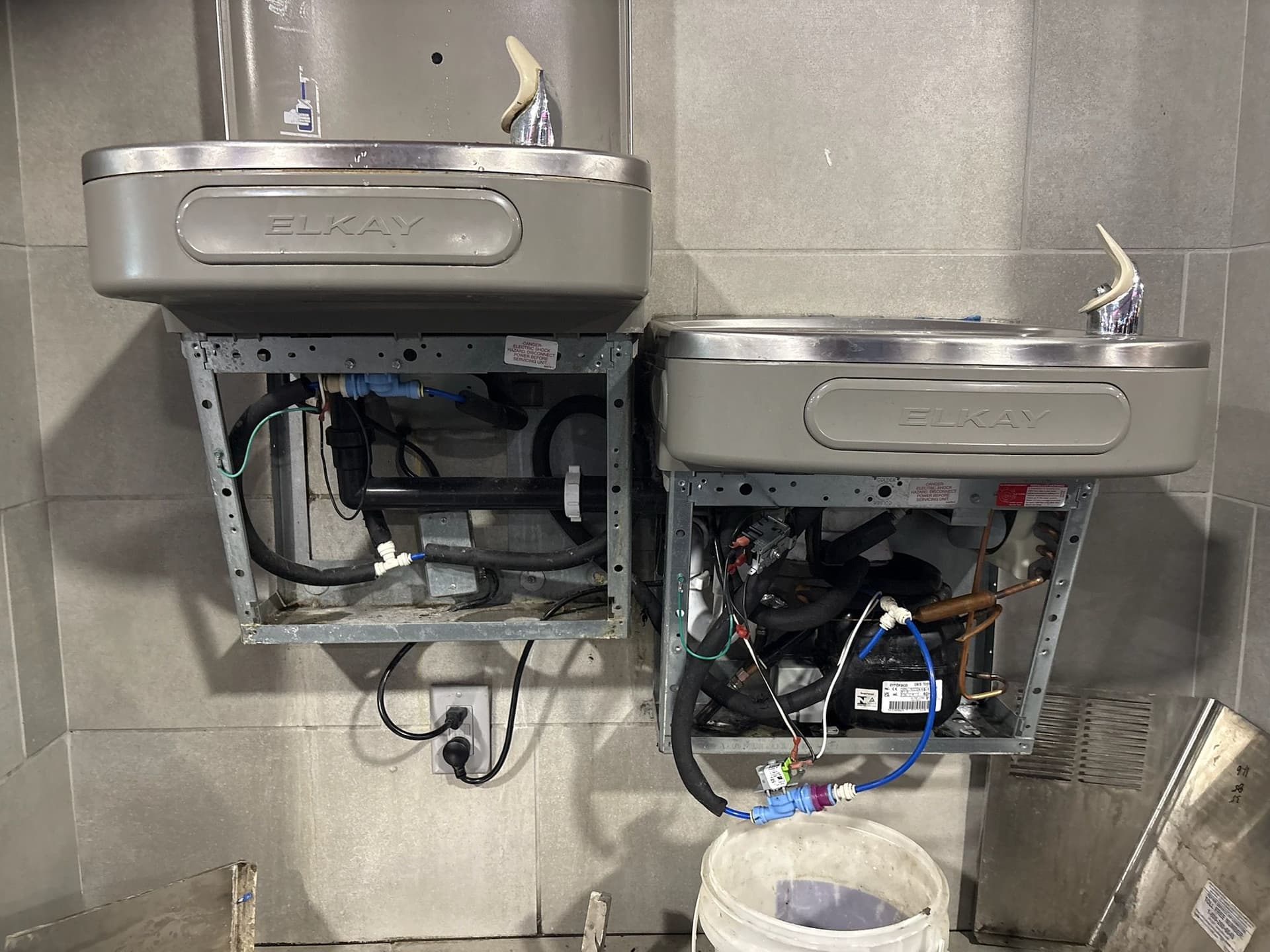 Water Fountain Repair at Crunch Fitness League City