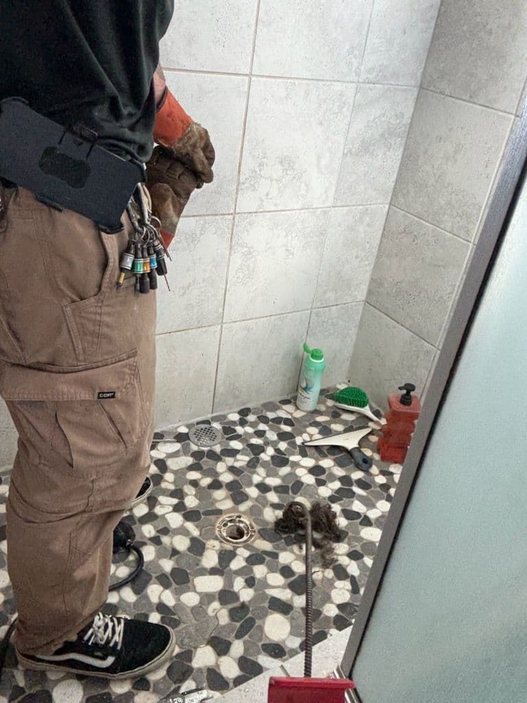 Project Ryno Plumbing's Solution to Clog-Free Showers in League City image