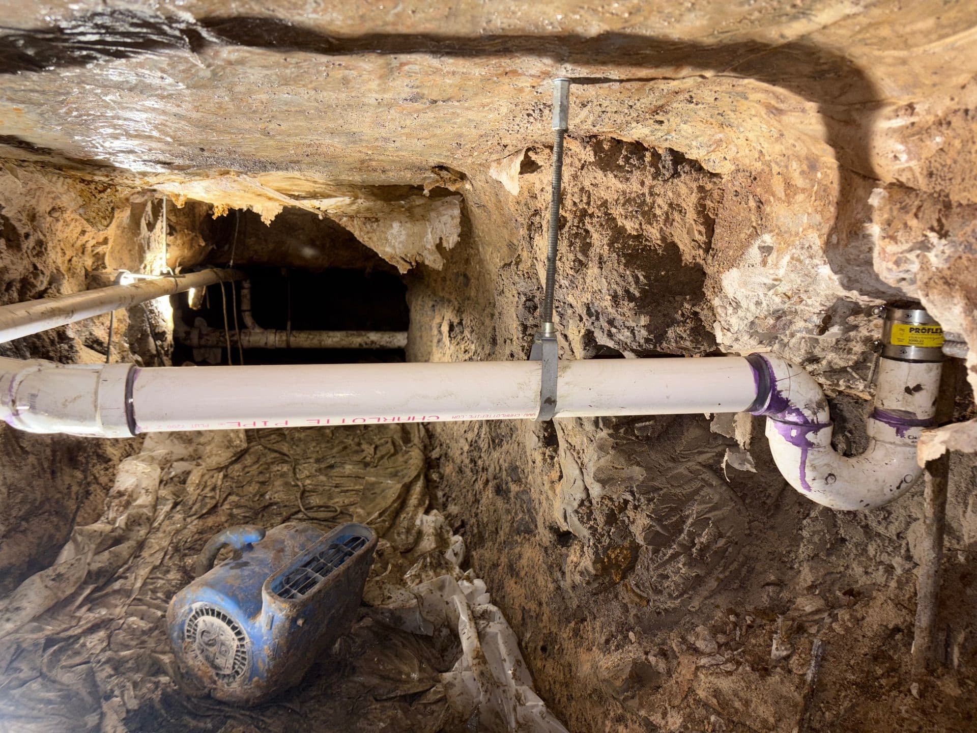 Gallery photos for Successful Under Slab Repipe Completed in League City Texas: Image #4