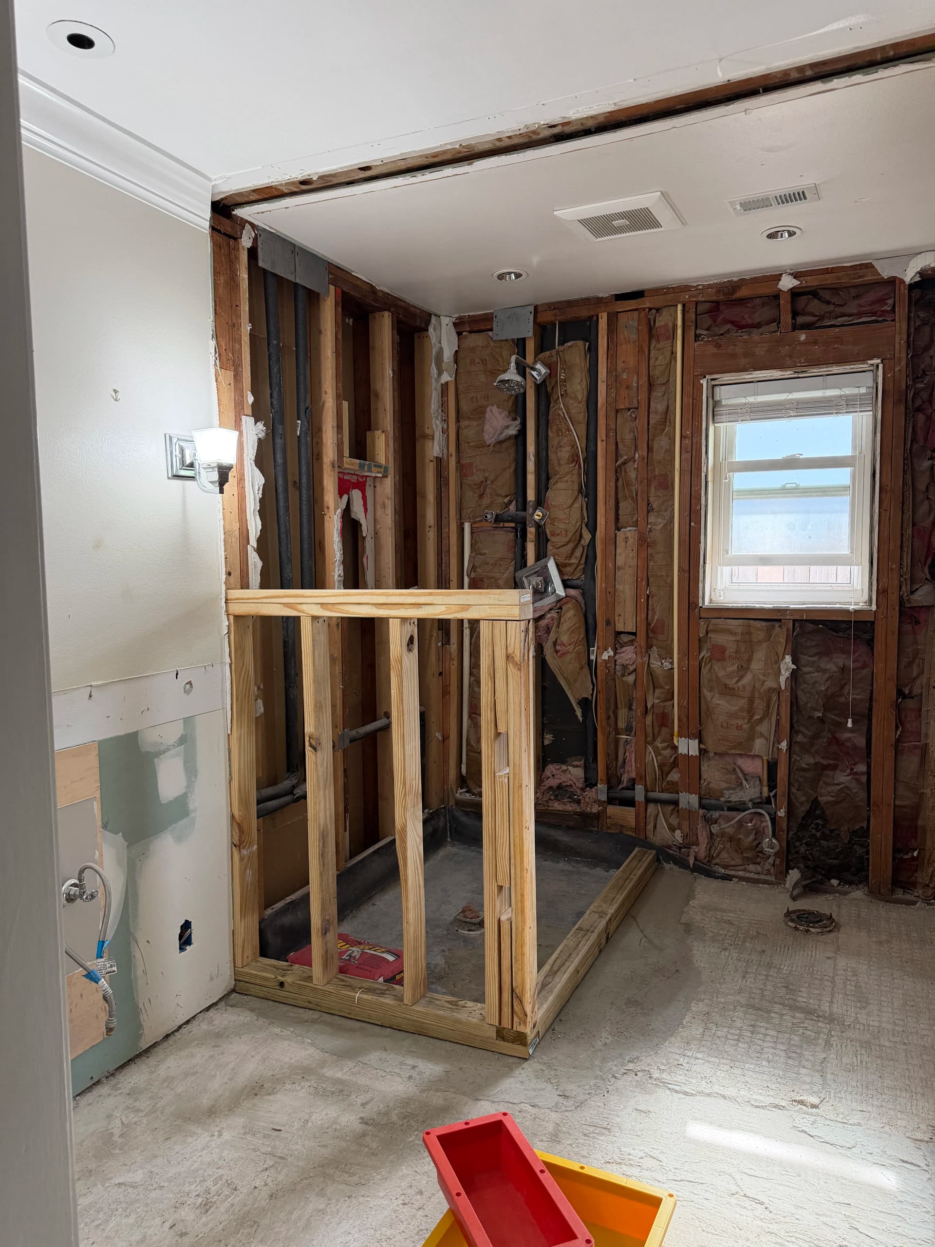 Gallery photos for Master Bath Remodel Built Right From the Studs Up: Image #1