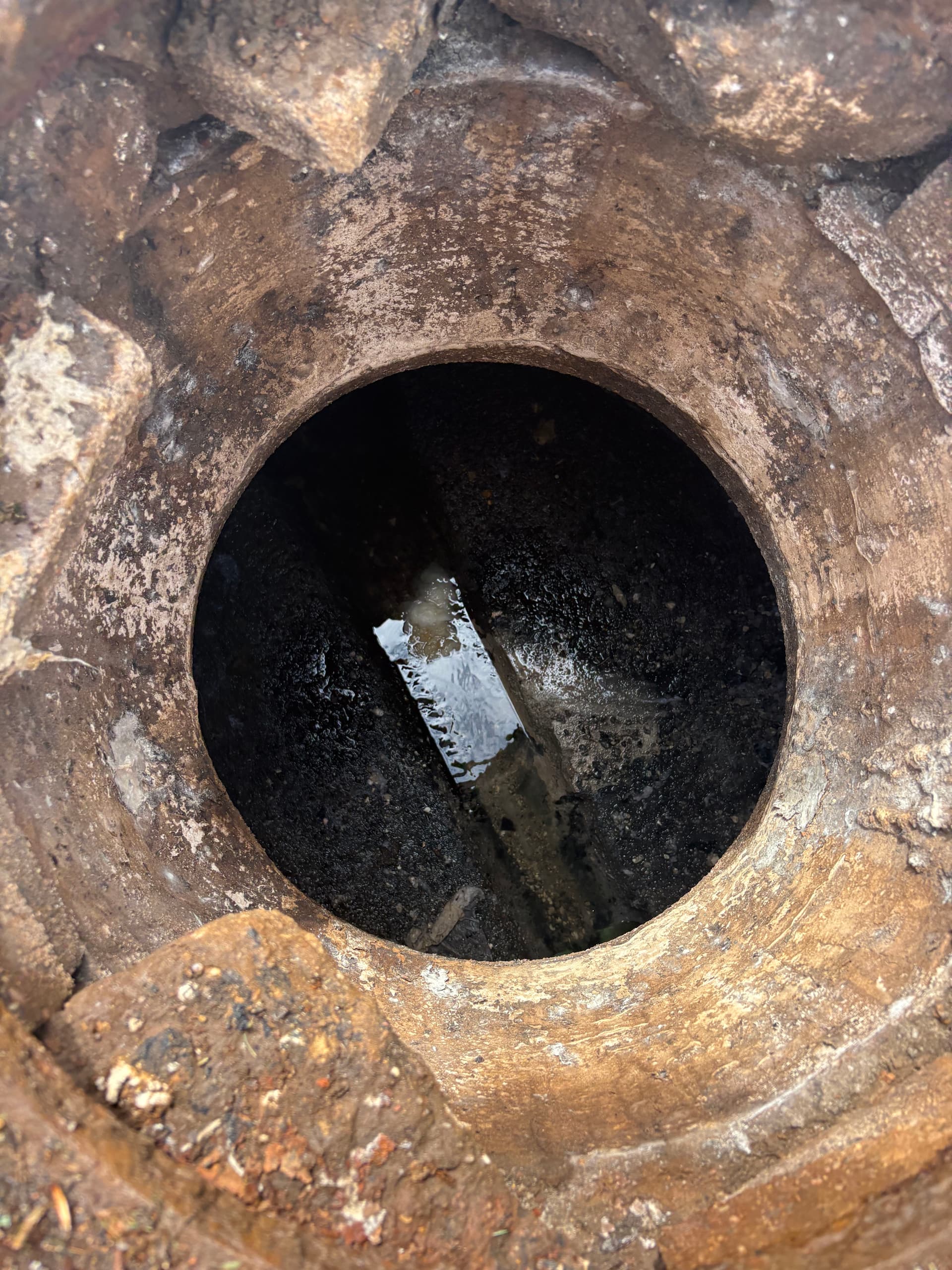 Gallery photos for Asphalt Blockage Cleared from Pearland Sewer Line: Image #2